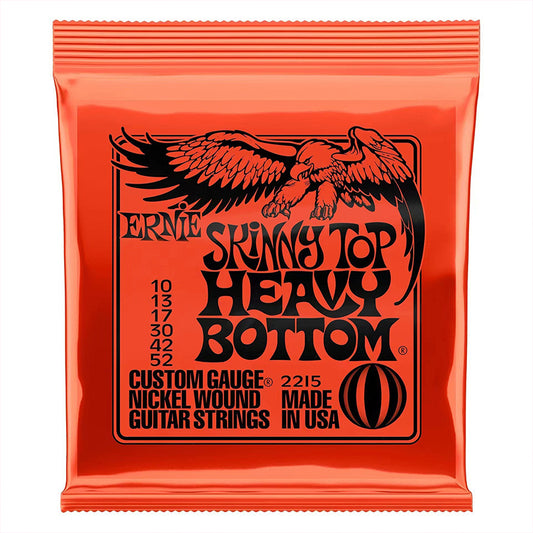 6 sets of Ernie Ball Slinky guitar strings (models 2003, 2215, 2223, 2221, nickel - wound) for electric & acoustic guitars
