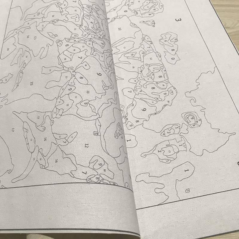 Digital painting for adults