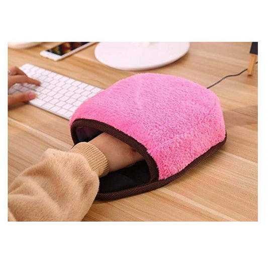 USB Heated Mouse Pad Bracers Mat Mause Alfombrilla Ordenador Hand Warmer