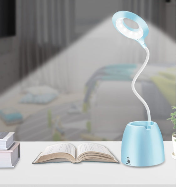Table-Lamp Freely Led-Light Usb-Socket Eye-Protection