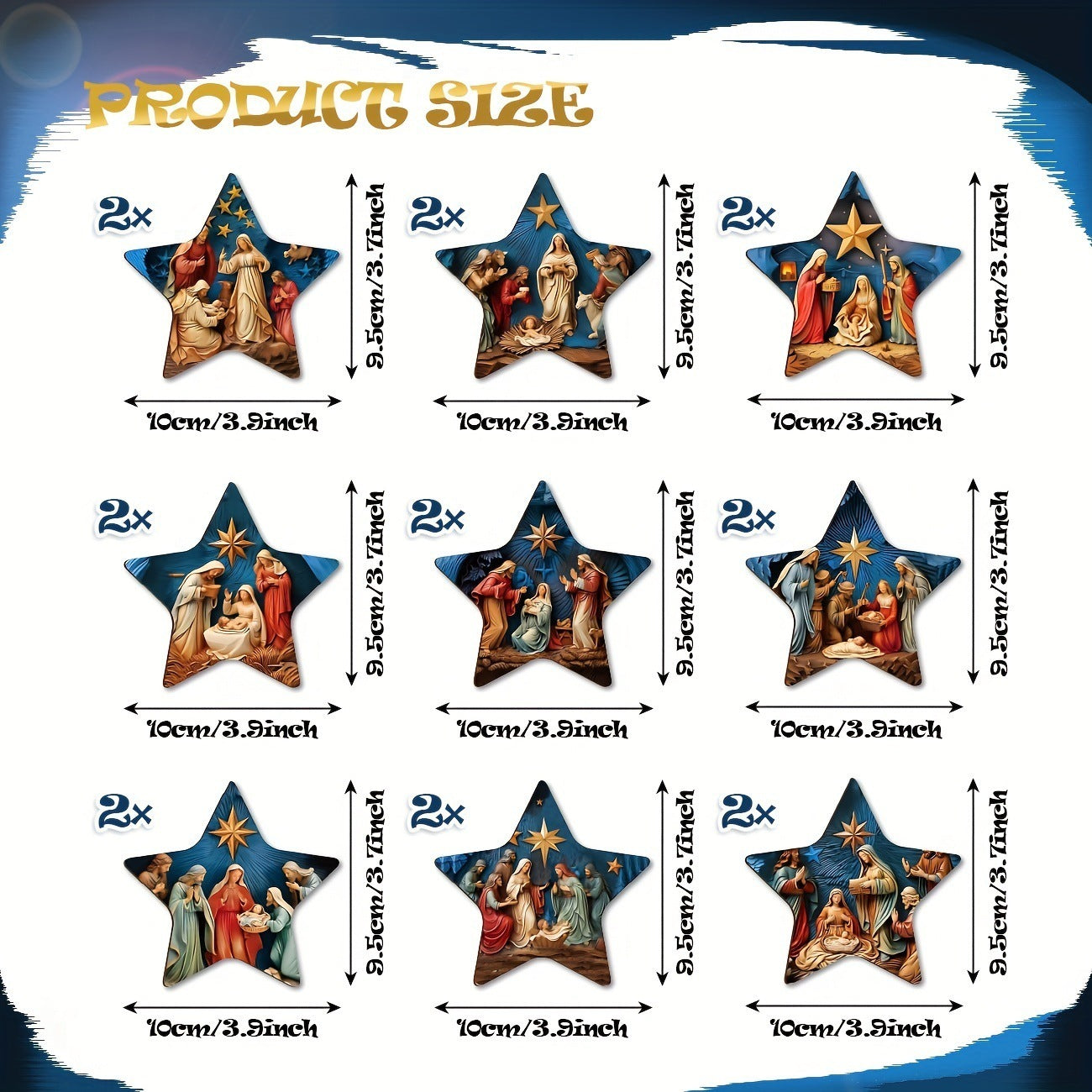 Suitable For Wooden Christmas Gift Christmas Tree Decoration Pendant