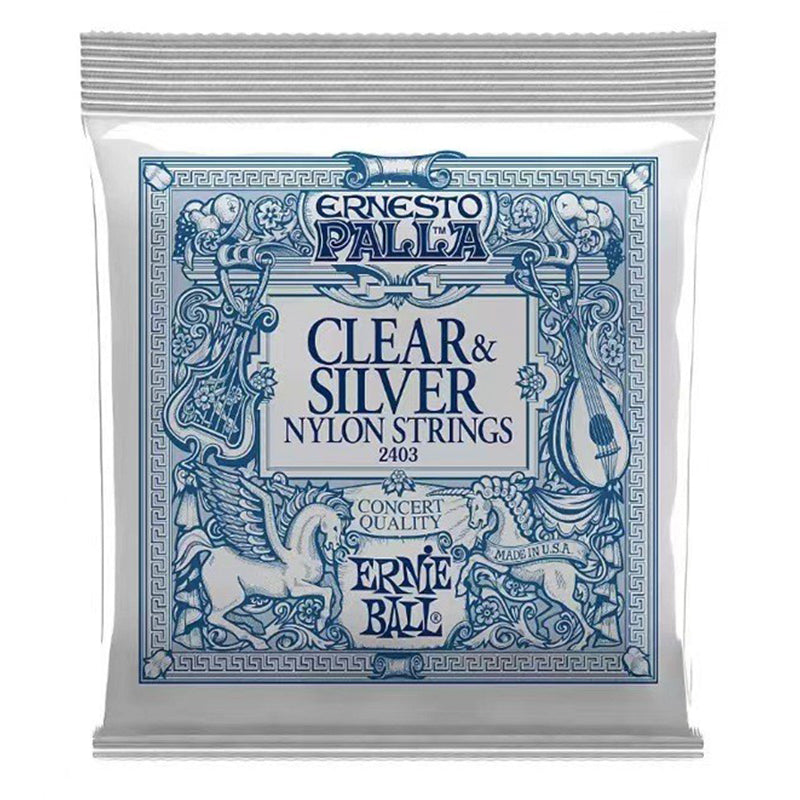 6 sets of Ernie Ball 2003-2008Folk strings,2403-2409classical strings for electric & acoustic guitars
