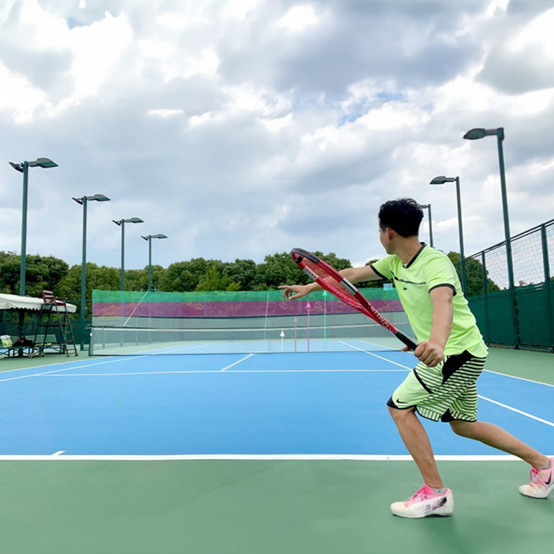 Portable Tennis Topspin Whistle Hitting Trainer - Ideal for Beginners' Swing Aid