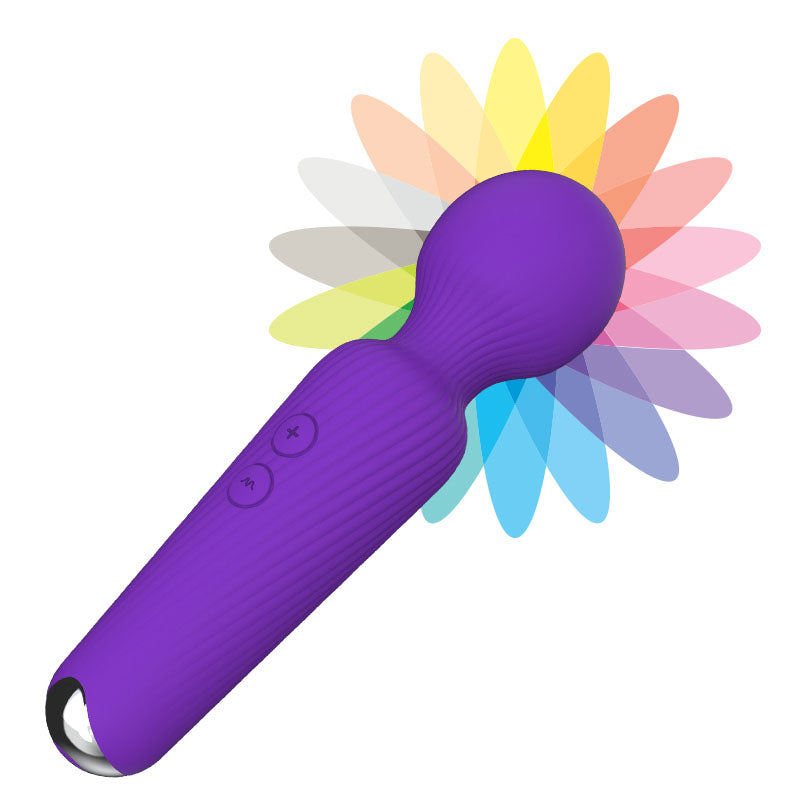 Female Vibrator AV Massage G Spot Masturbator Powerful Vibration Waterproof Silicone Female Sex Appliance