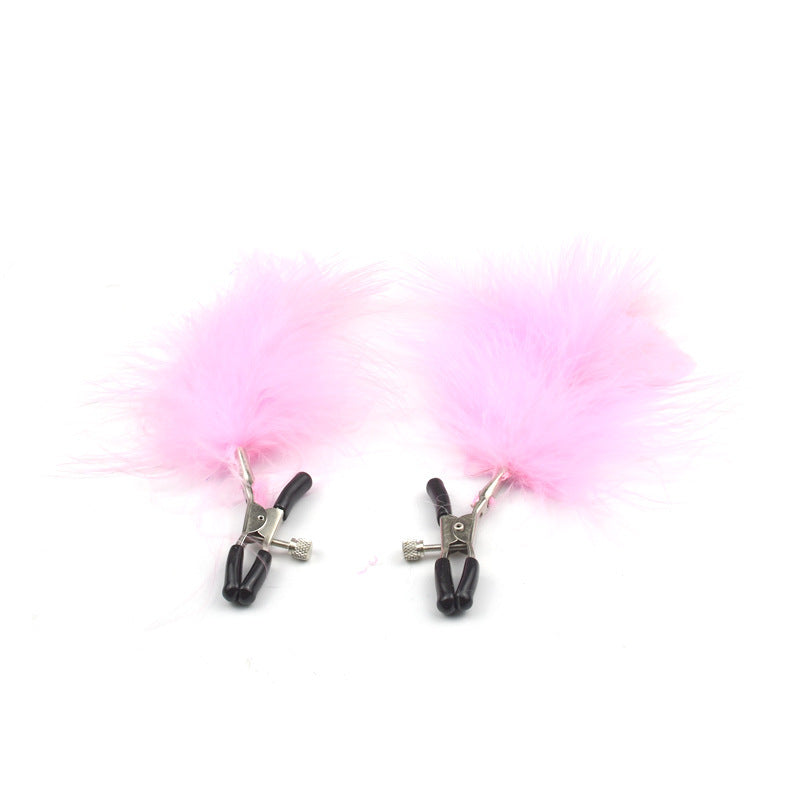 Mimi Clip Color Feather Couple Adult