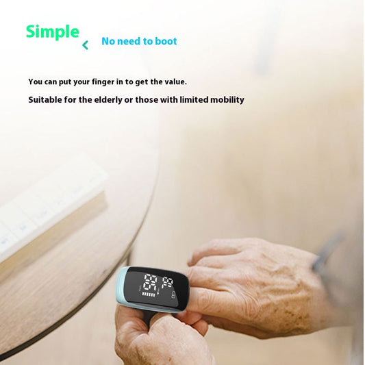 Rechargeable Pulse Finger Clip Pulse Oximeter