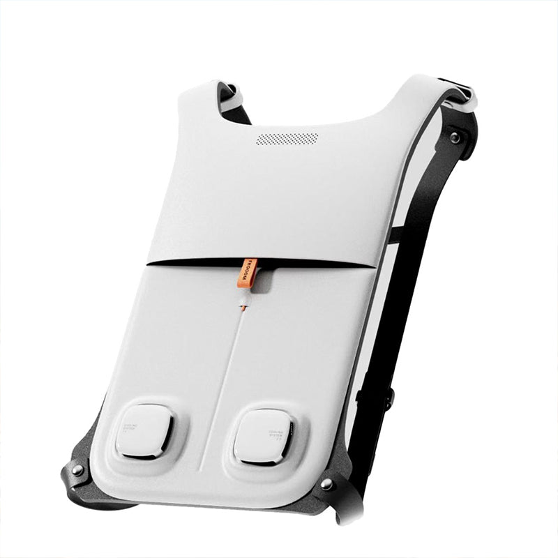 Semiconductor cooling clothing, back pad, outdoor construction air conditioner, waterproof
