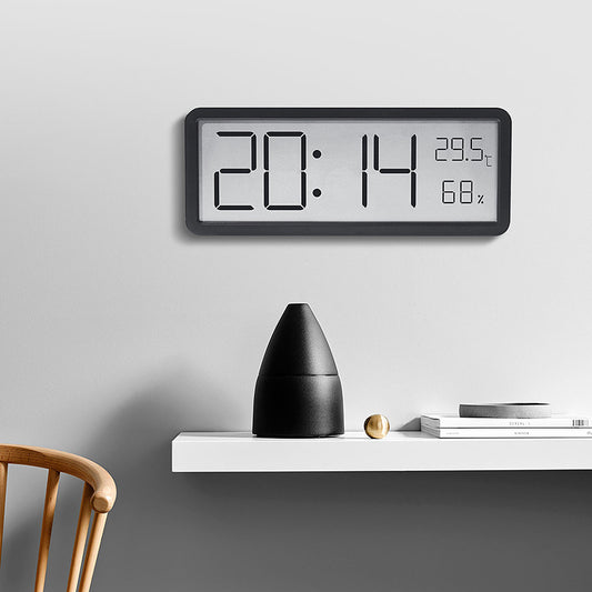 Simple Large Screen Temperature And Humidity Clock