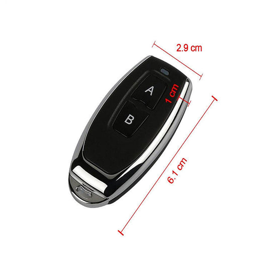 Two-button Wireless Learning Code Remote Control Handle Transmitter