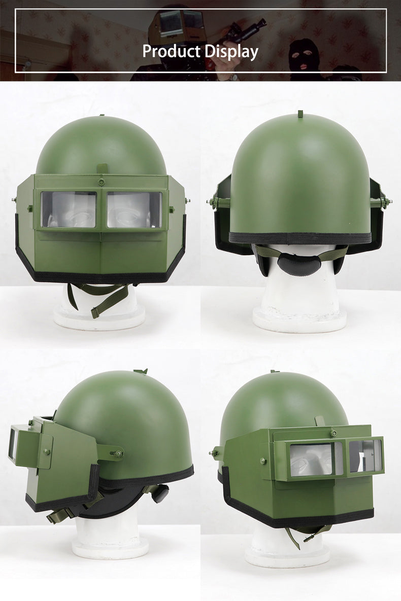 Cold War - era EVI Soviet/Russian Special Forces Vityaz - S Helmet, Class 6 Helmet, featured in *Escape from Tarkov*
