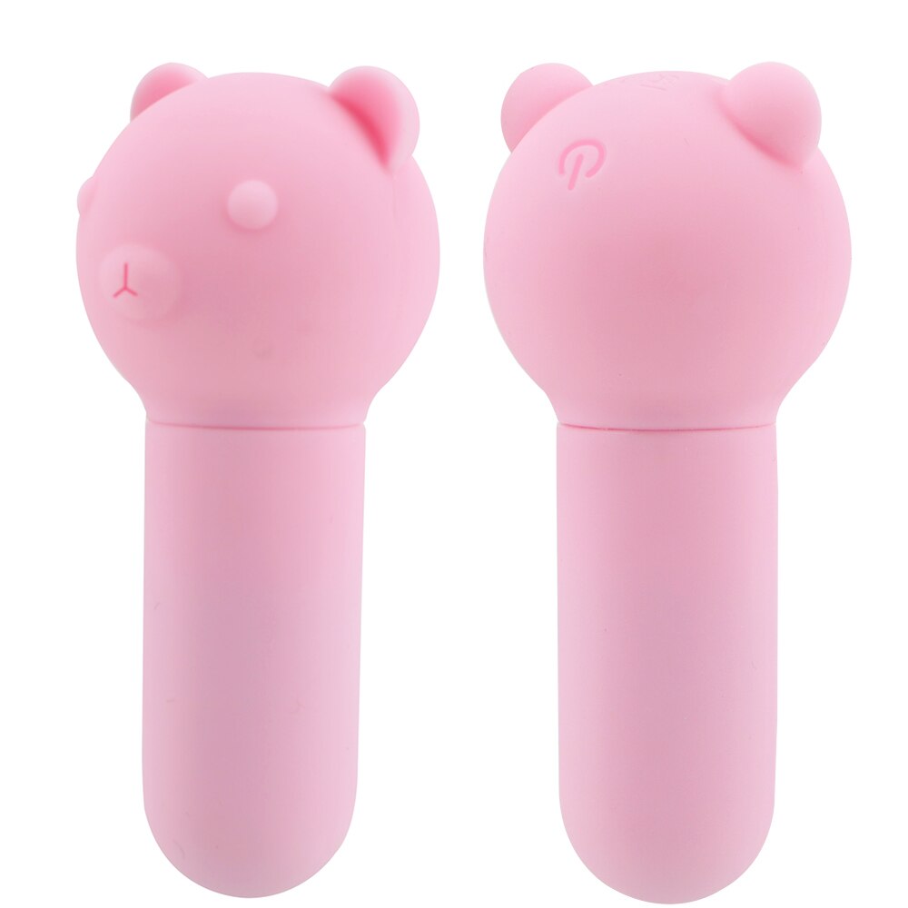 IKOKY 10 Frequency Bullet Vibrating Egg Clitoris Stimulator USB charging G-spot Massager Little Bear Vibrator Sex Toys For Women