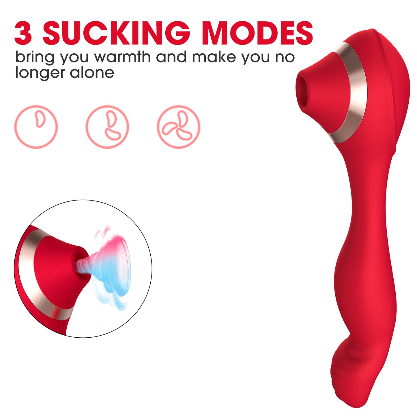 Cupid Magic Finger Pulls Sucking Vibrator Sex Toys Female Masturbator Massage Stick 7-Frequency Vibration