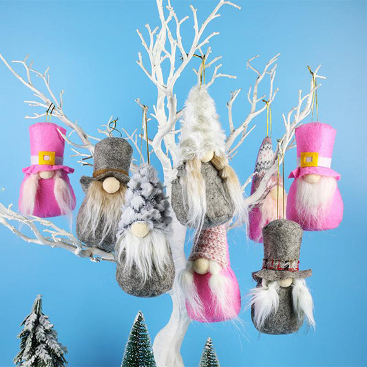 Mall Window Christmas Decorations Old Man