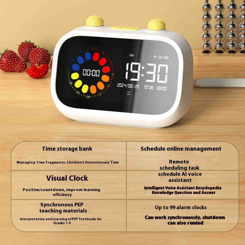 Visual Mute Time Manager Self-discipline Alarm Clock