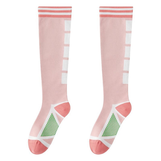 Sports Muscle Compression Socks Women's Elastic Long