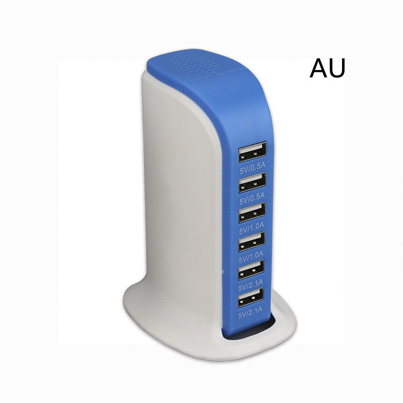30W Vertical Universal Multi Port USB Charger