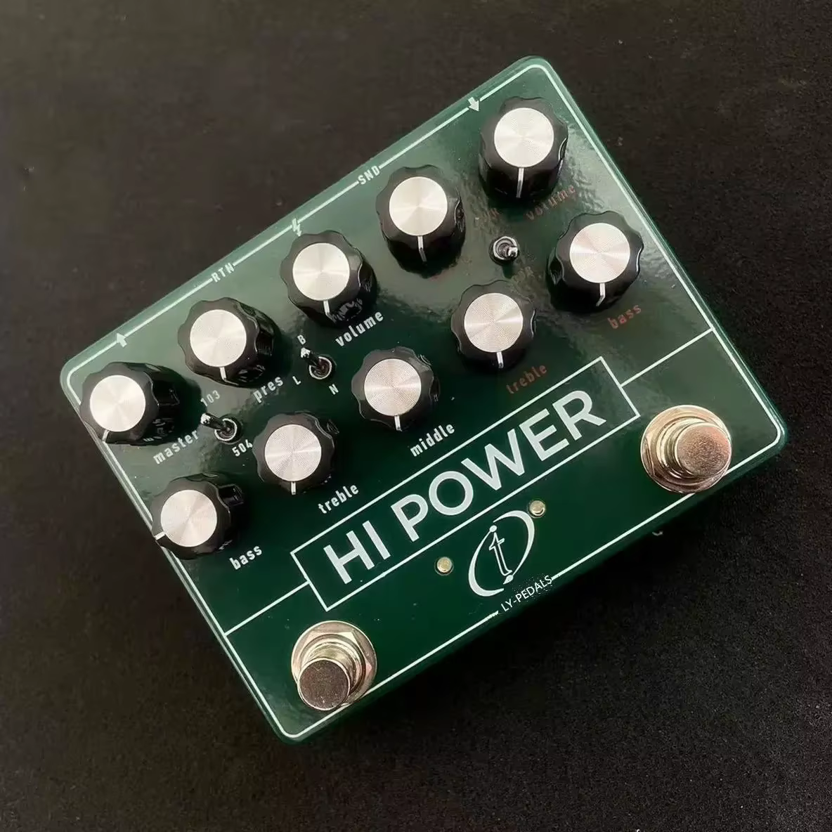 Rock single-effect pedal, Pink Floyd tone, HIPOWER overdrive and distortion single-effect pedal