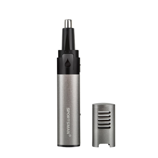 Metal Aluminum Tube Body Nose Hair Shaving Device USB Rechargeable