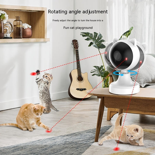 Smart Laser Cat Teaser Toy USB Charging