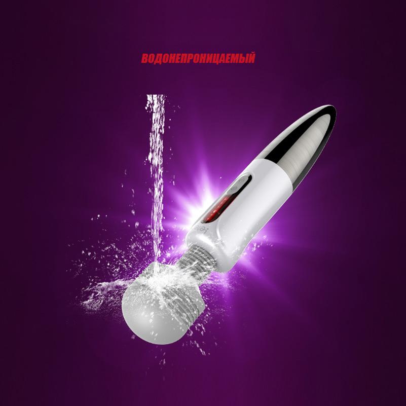 LETEN Vibrator Sex Toy For Women 360 Rotating Handheld Powerful Vibration Massager Cordless Female Masturbator