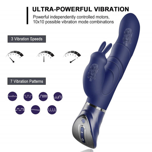 Women's Masturbation Supplies Second Tide Vibrator 12 Frequency Vibrator Heating Strong Shock Sex Toys Manufacturer Massage Stick