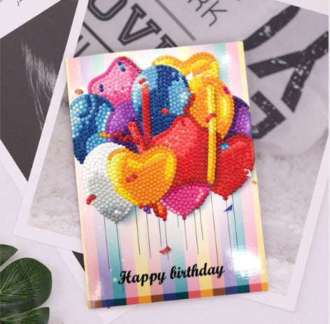 Creative Christmas Card Christmas Card Diamond Painting Greeting Card