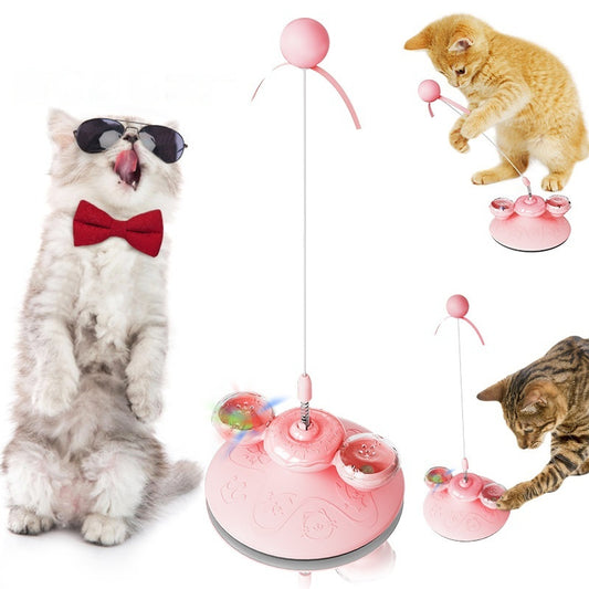 Pet Cat Self-Hi Cat Teaser Relieving Boredom Educational Toys