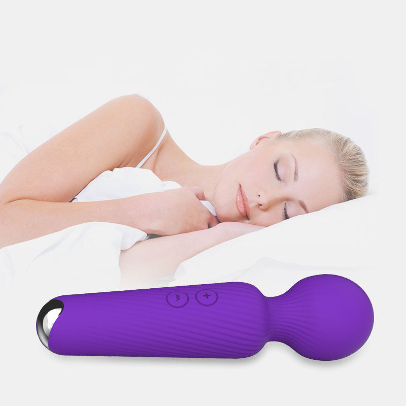 Female Vibrator AV Massage G Spot Masturbator Powerful Vibration Waterproof Silicone Female Sex Appliance