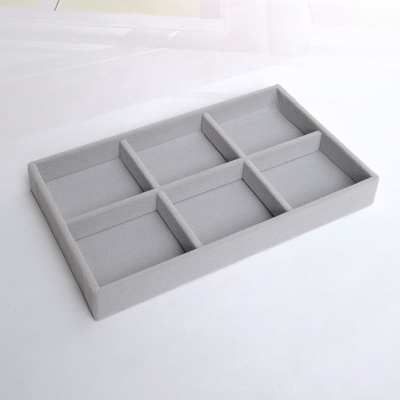 Velvet Stackable Jewelry Organizer, Portable for Rings, Earrings and Necklaces.