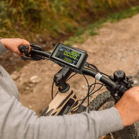 5/6-pin SW900 color smart meter, e-scooter/mountain bike LCD data display modification part.