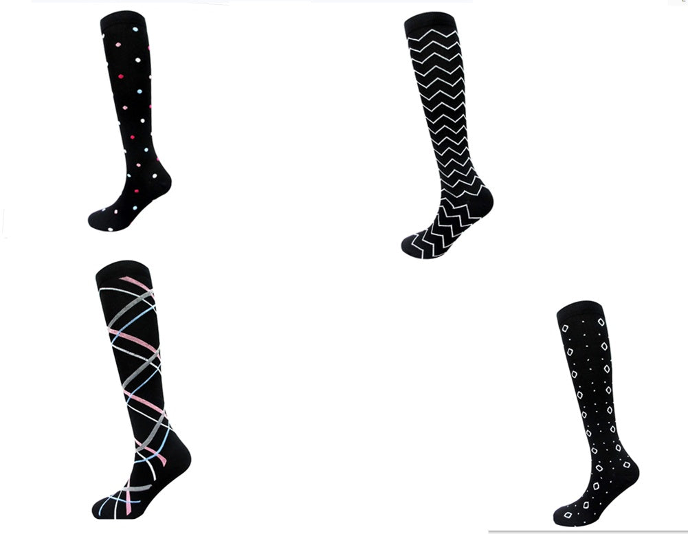 Outdoor Sports Men's And Women's Long Tube Compression Socks