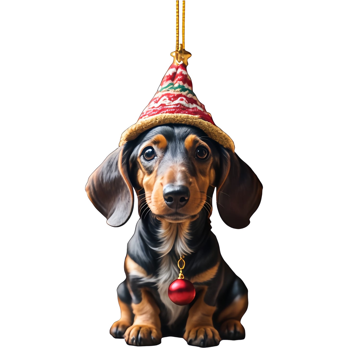 Christmas Tree Pendant Acrylic Ornaments Inside Car