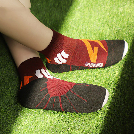 Outdoor Men's And Women's Towel Bottom Sports Fitness Cycling Compression Socks