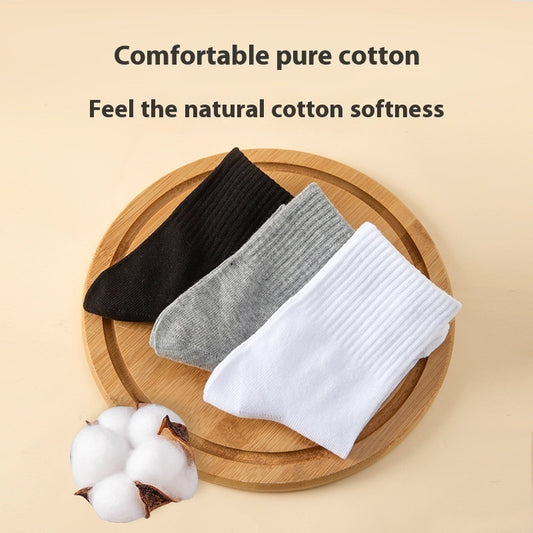 Disposable Socks Pure Cotton Compression Socks Summer Portable Sweat-absorbent Breathable