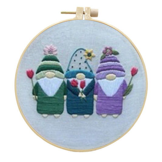 Embroidery Christmas Embroidery KIT Christmas KIT Embroidery Handicraft DIY Material