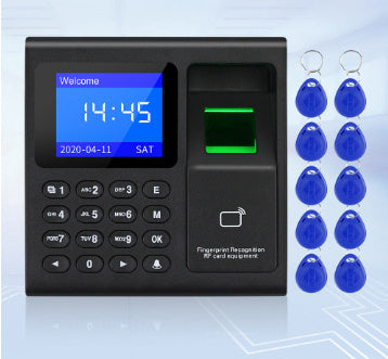 Fingerprint Attendance And Access Control System System USB Flash Disk Sensor Door Mute Smart Lock