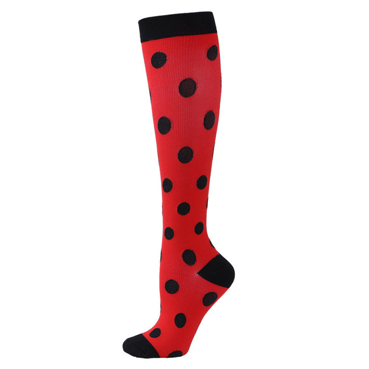 Sports Compression Socks Pattern Stretch Stockings