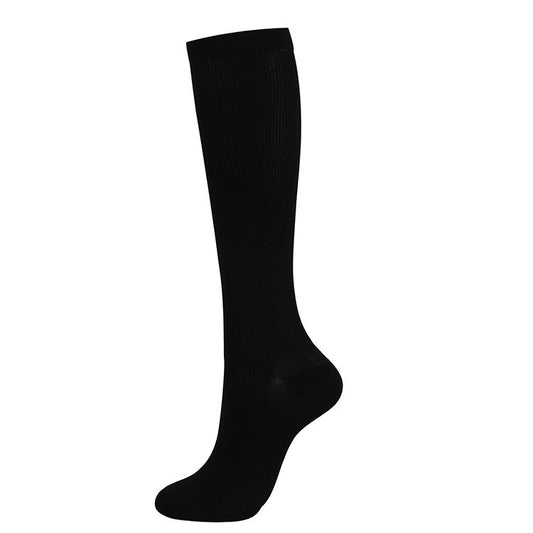 Copper Fiber Compression Socks Nylon Nylon Pressure Outdoor Sports Socks Multi-color Sequential Socks