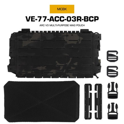 Tactical ARC V3 Molle Mag Pouch for M4/AR15, laser-cut, for hunting & airsoft.