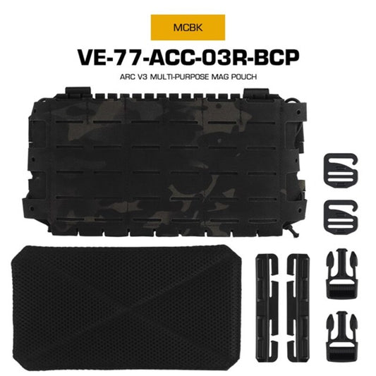 Tactical ARC V3 Molle Mag Pouch for M4/AR15, laser-cut, for hunting & airsoft.