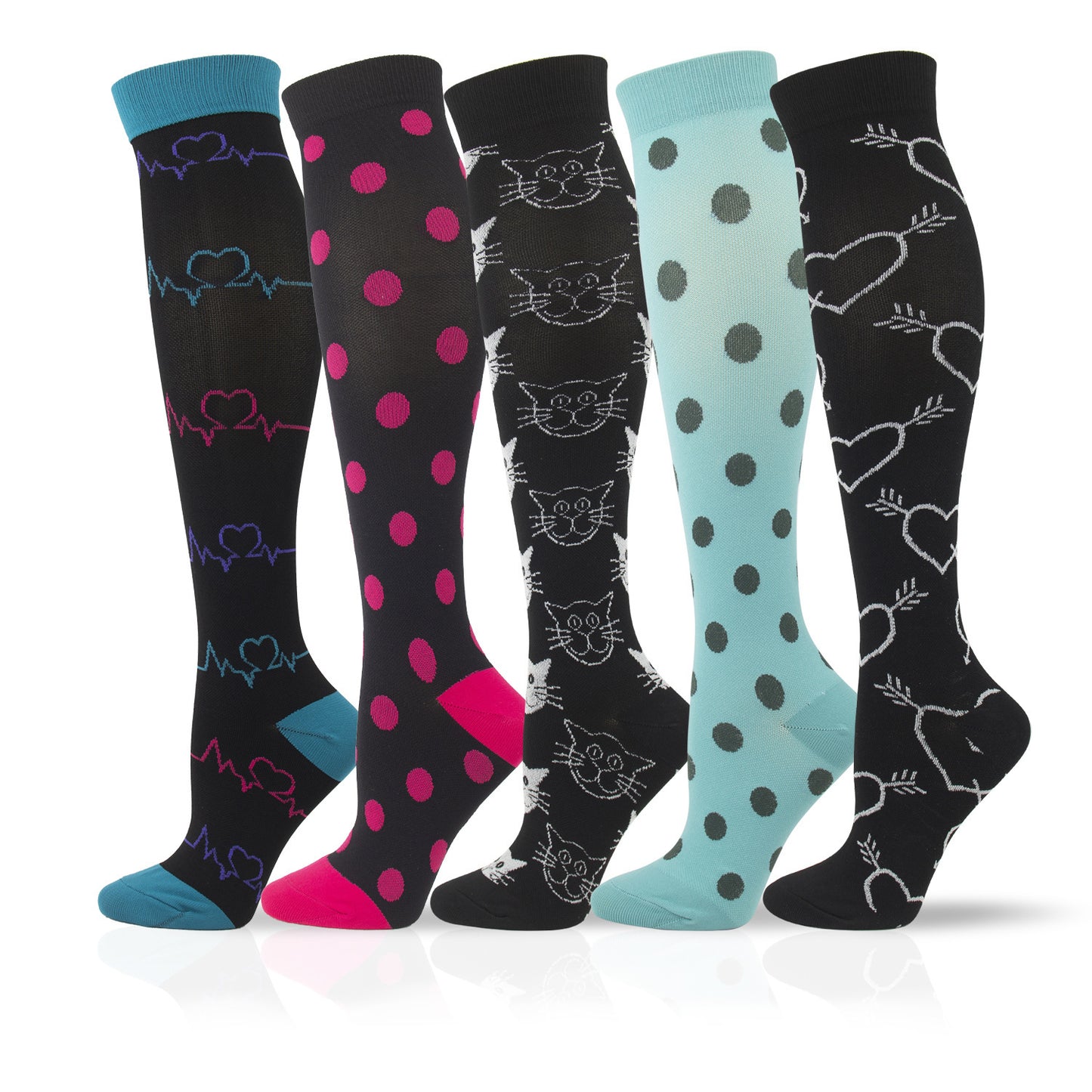 Explosive Combination Of Men's And Women's Sports Compression Socks