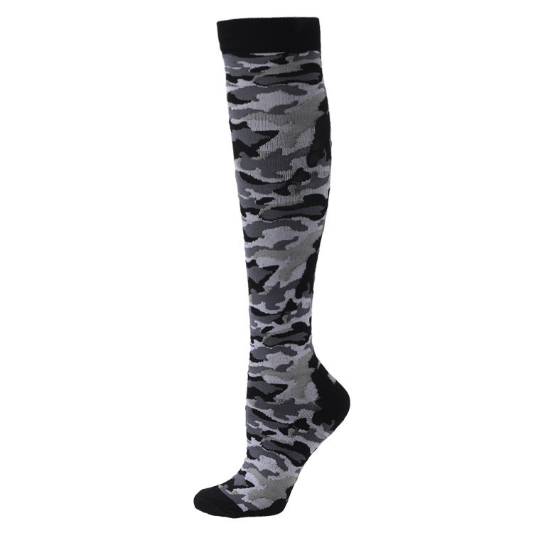 Sports Compression Socks Pattern Stretch Stockings