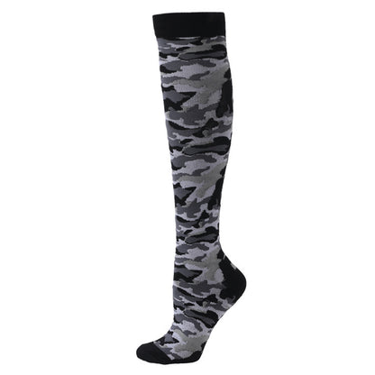 Sports Compression Socks Pattern Stretch Stockings