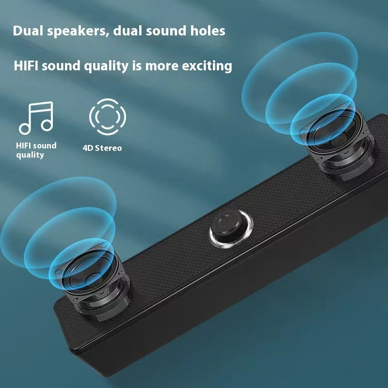 Notebook Desktop Long Bluetooth Extra Bass Speaker