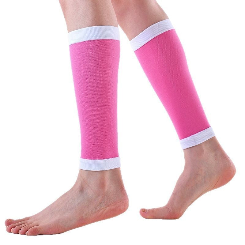 Marathon Cross-country Running Basketball Sports Color Matching Compression Calf Socks