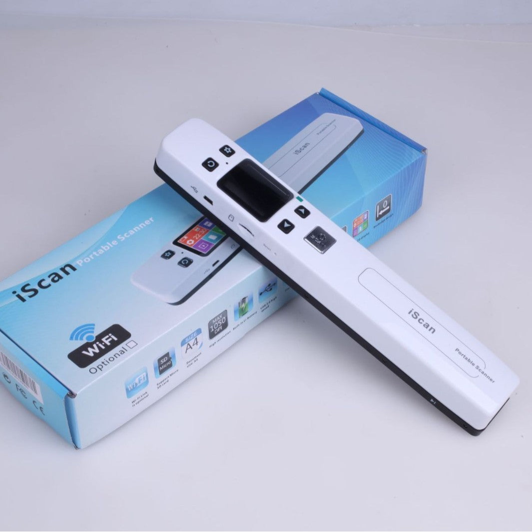 Mini Handheld Wireless Scanner Scanning Machine Editable