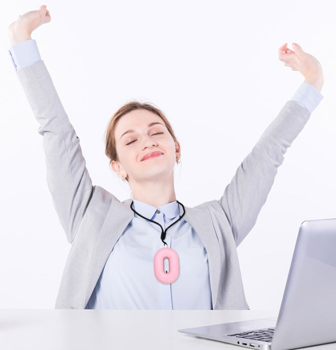 Carry an air purifier with you