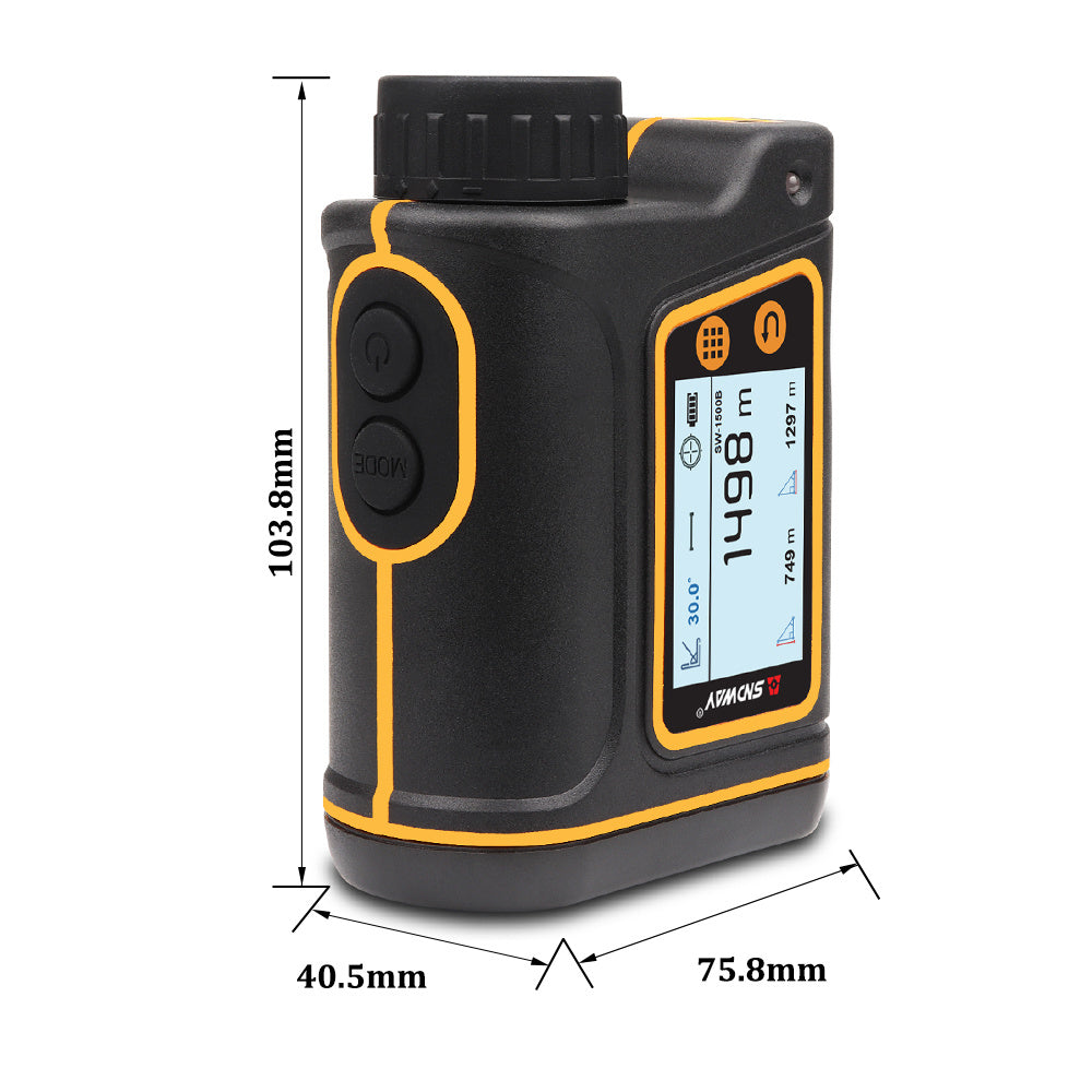 Outdoor handheld golf rangefinder