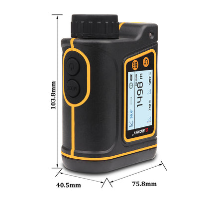 Outdoor handheld golf rangefinder
