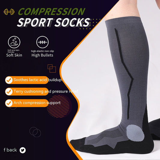 MKS Fitness Long Tube Compression Socks Outdoor Sports
